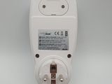 an image of a white electrical outlet on a white wall