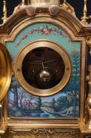 joli ensemble de cheminée en trois parties de style rococo -… (photo 6)