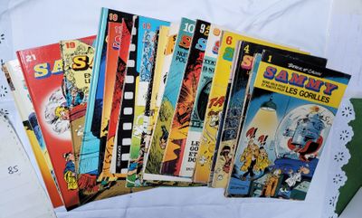 [BD] BERCK et CAUVIN : Série Sammy, 16 n° souples (tous état… - Photo 1