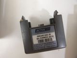 an image of a close up of a device with a barcode on it