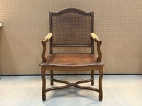 Fauteuil canné d'époque R2gence