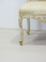 Paire de CHAISES DE SALON à dos plat dit à La Reine en bois … (photo 3)