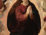 an image of a painting of a woman with a crown on her head