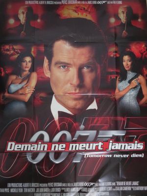 a movie poster for the james bond film