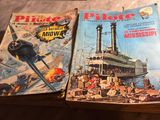 two books that are sitting on a table