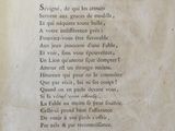 an old book with a list of fables on it