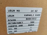 a label on the back of a box that says urun no urun