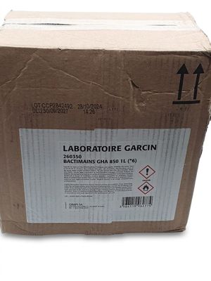 Lot de 6 - BACTIMAINS - Ce bidon de 1 litre GHA 850 assure u…