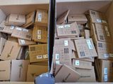 two boxes of boxes that are open on the floor