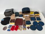 a table with a lot of different items on it