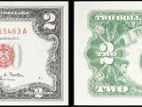 Cette image présente trois types de devises différents.