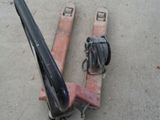 a picture of a pair of skis that are laying on the ground