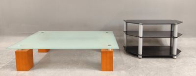 LIGNE ROSET, éditeur, dans le goût de - TABLE BASSE modèle p…
