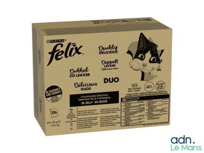 the box of the dog food is ready to be eaten