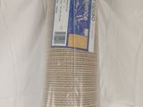 a close up of a roll of cloth on a white surface