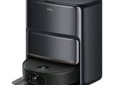 le dessus d'une machine à café noir sur fond blanc