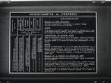 an image of a black and white picture of a control panel
