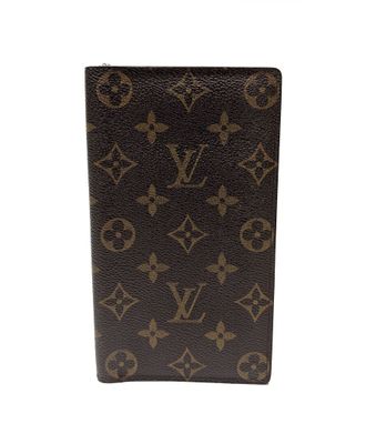 étui à passeport en cuir Monogramme Louis Vuitton
