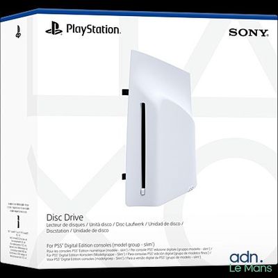 La boîte de la PlayStation PS3 est ouverte et prête à l'emploi.