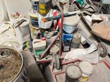 a lot of stuff that is sitting on the floor