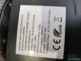 a label on the back of a cell phone