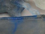 a close up of a soap bar on a table