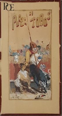 une photo d'un tableau accroché au mur d'un restaurant