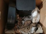 a box with a printer and a mouse inside of it