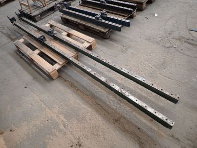 a lot of pallets that are sitting on the ground