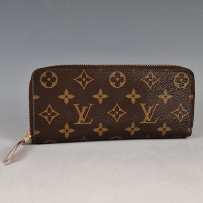 louis vuitton zippy wallet in brown