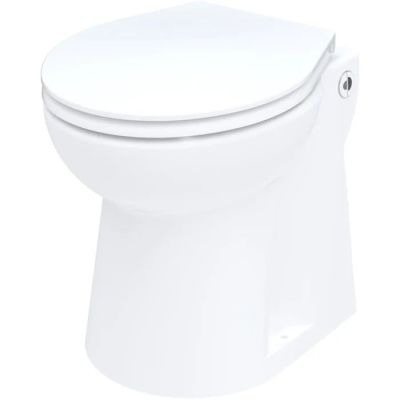 La cuvette des toilettes est propre et prête à être utilisée dans la salle de bains.