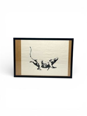 Impression d'art populaire de BANKSY : Rat