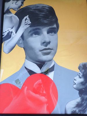 Etude de maquette pour l'affiche du film Tête à tête su l'or…