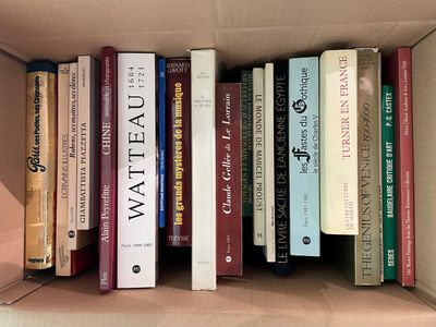 Livres histoire de l'art, beaux-arts et divers.