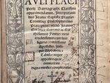 an old book with a picture of a man and a woman on it