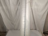 a large white object that is sitting on a white sheet