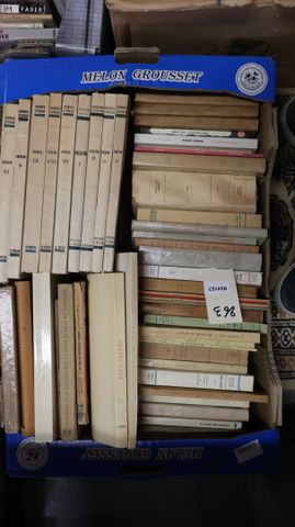 Important lot de livres sur le théâtre et de littérature dont FEY...