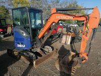 MINI PELLE HITACHI ZX 26 U 5A-CR ANNEE 2018 - Energie : Go -… (photo 3)