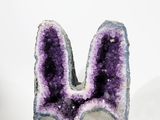 an image of a piece of amethorate on a white surface