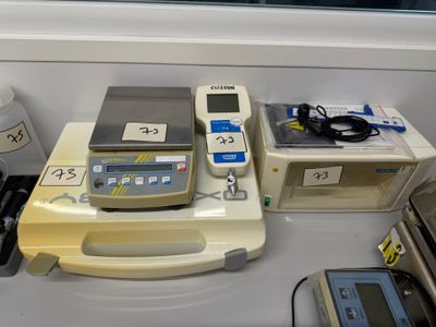 an image of a medical equipment set up on a counter