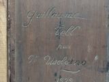 a plaque on the side of a building that says, gulliman ' s hill