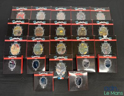 a lot of different types of watches on display
