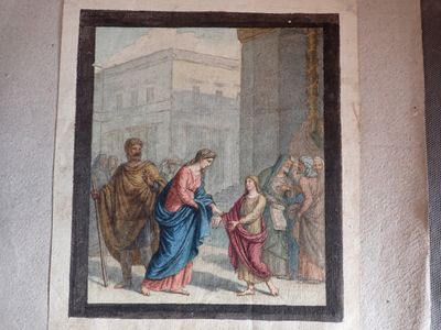 une image d'un tableau sur le mur d'un bâtiment