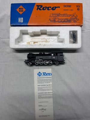 HO - ROCO – Locotender 141 TA 501 SNCF dépôt Metz, en livrée noir Réf  - Photo 1