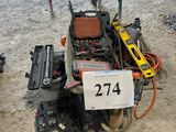 une petite machine posée sur le sol