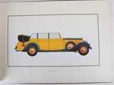 an image of a yellow car with a black roof is shown in this picture