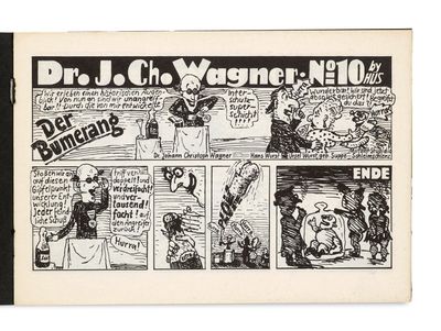a black and white drawing of a comic strip