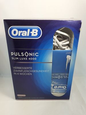oral b pulsonic slim luxe 4000 electric toothbrush