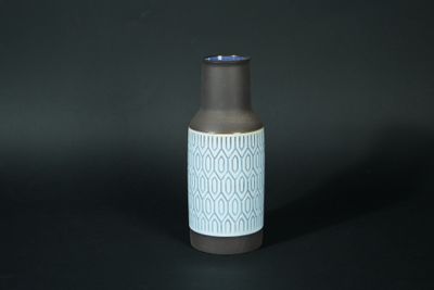 Anni JEPPESEN (1922) Thule Vase en faïence émaillé et grès à…