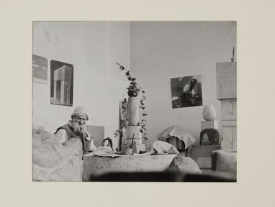 Bernhard Moosbrugger (1925-2004) Brancusi in his atelier 195… - Photo 1